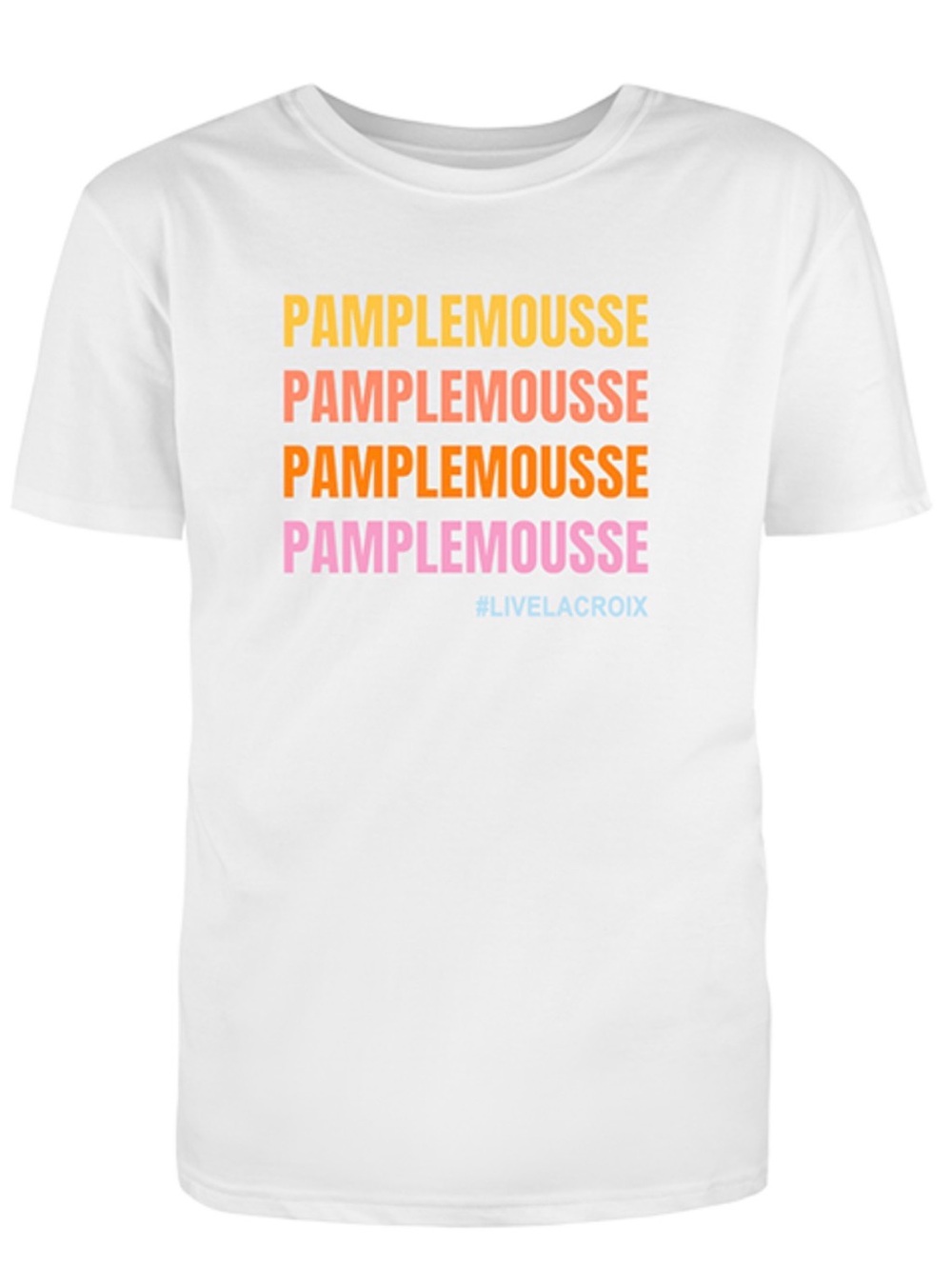White 'Pamplemousse' Graphic Tee - Picture 2 of 5